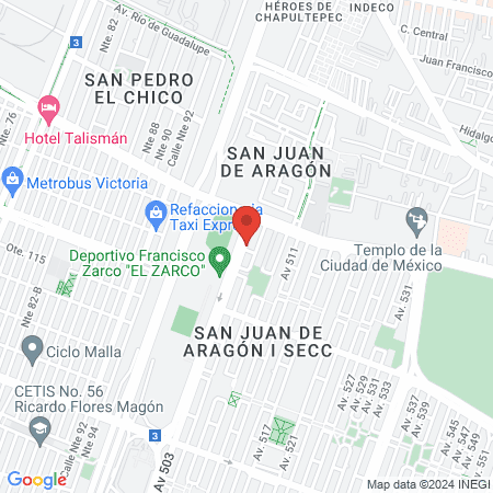 Estetica D'ericos map