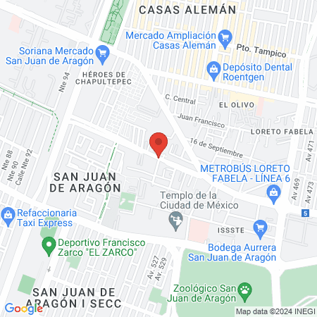 Consultorio Dental "azul" map