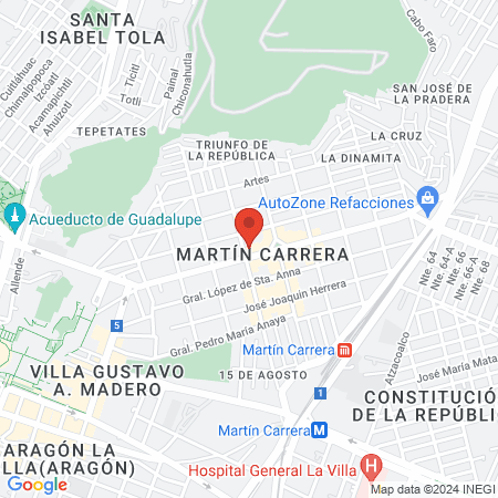 Estética Yaneli map