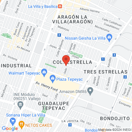 Karen Cisneros Estudio map