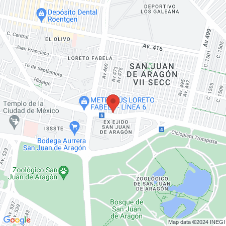 Estetica Violet's map