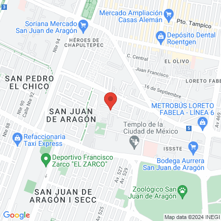 Glam Nails Selene map