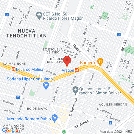 Endohealthmex Servicios de Endoscopia map