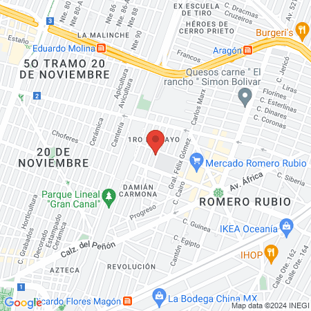 Taller De Bicicletas Trotsky map