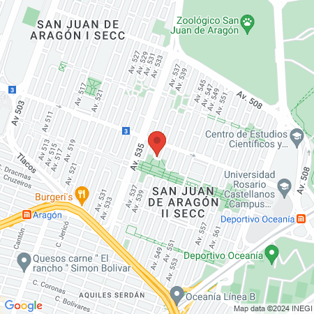 Clínica y Farmacia Veterinaria Maya Peek' map