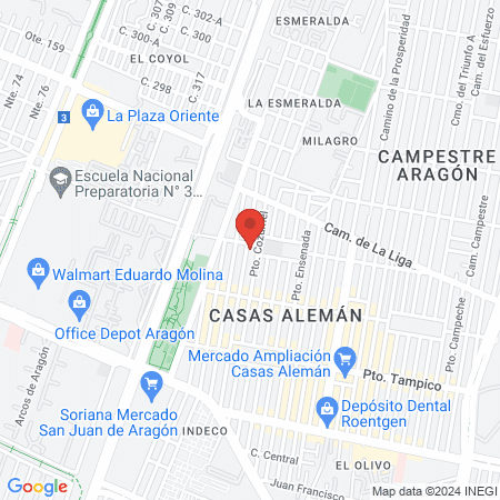 CONSULTORIO MEDICO map