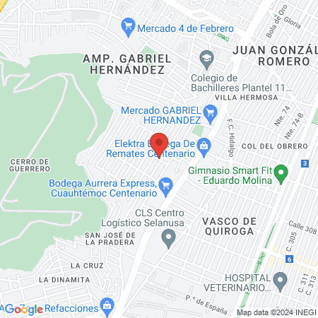 Nanni Nails & Lashes map