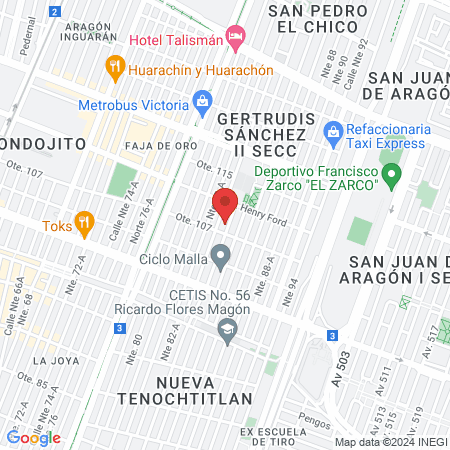 ESTETICA MISALEMA map