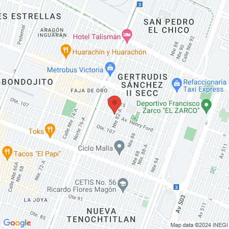 ESTETICA Mayte map