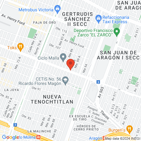 CLINICDENT Odontologia avanzada map
