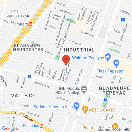 Temazcal Ataraxia map