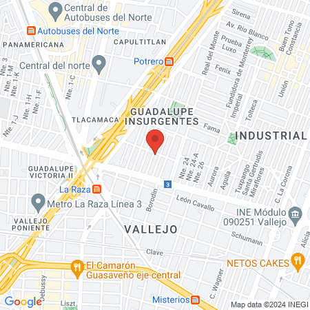 Dr. Miguel Augusto Contreras map