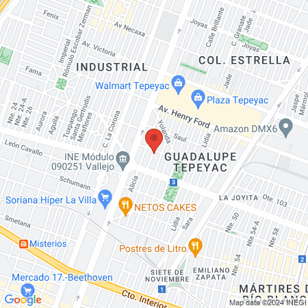 Consultorio Dental P&S map