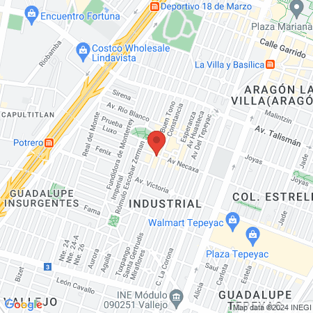 Estetica Beauty Nails map