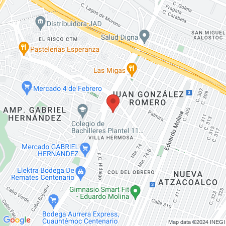 Creaciones Monroe map