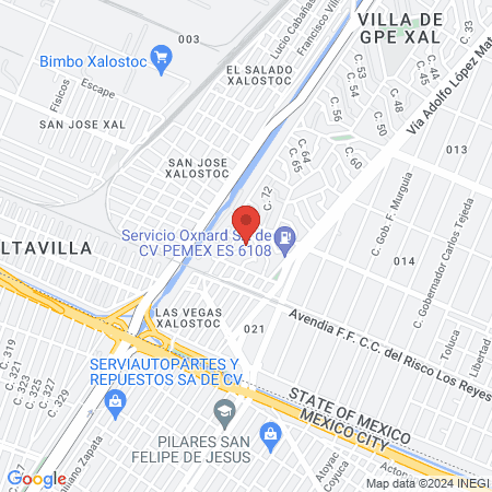 Clínica san juditas map