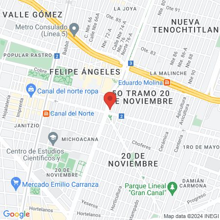 Clinucas Para La Diabetes y Obesidad Fundacion Citlali map