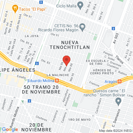 Garcia Gonzalez Gloria map