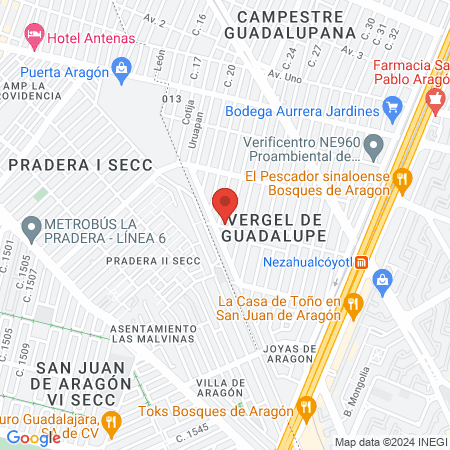 Veterinaria Patito map