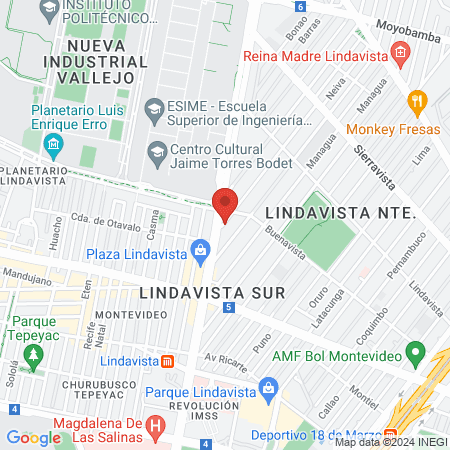 Perez Reyes Naun Isidro map