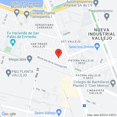 SANA-MENTE Consulta Psicológica map