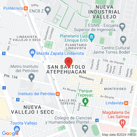 Montesinos Hernandez Eduardo map