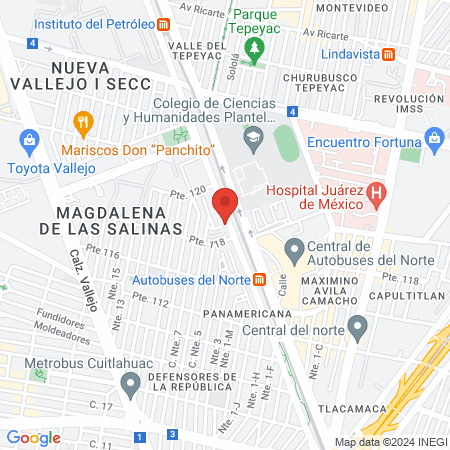 Delineado Permanente Profesional map