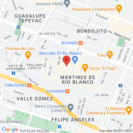 Pleasure Salon y Bar de cejas map