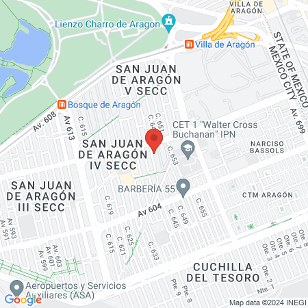 Consultorio Especialidad Ortopedia map