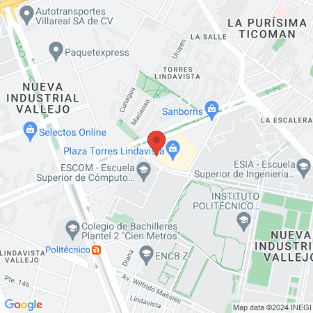 Pestañas Extralargas map