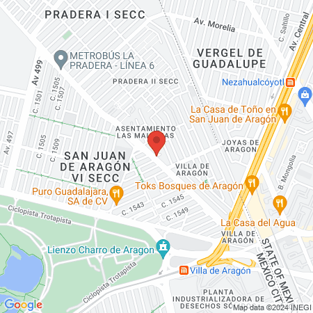 Barber Bola Ocho map