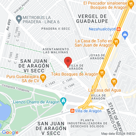 Clínica Veterinaria MEDICAN map