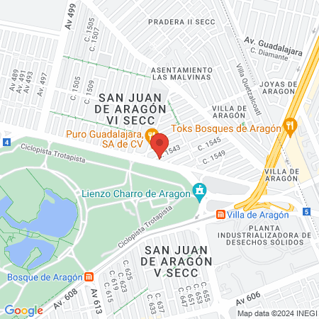 Clínica veterinaria map