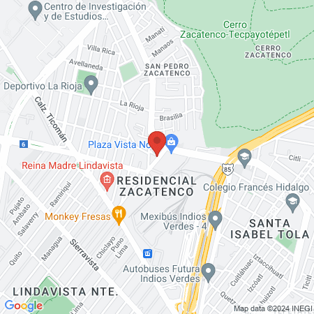 Diana Altamirano Extensiones map