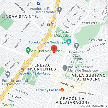 Clínicas De Urología De Alta Especialidad map