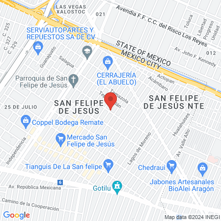 La Barbería del Barrio map