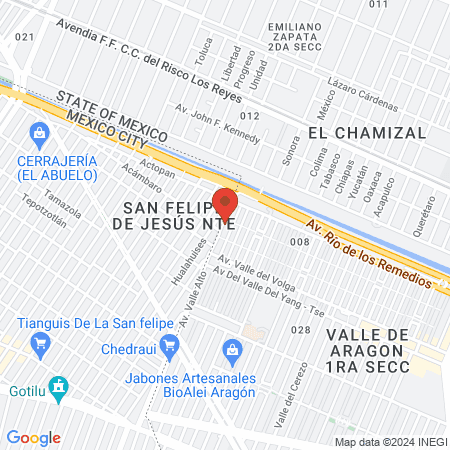 Caliexperience Spa map