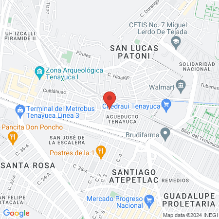 Estetica Unisex Mary map