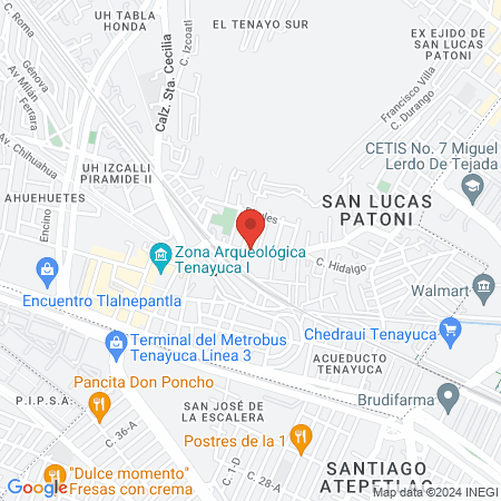 Savile Row “Barbería, Tatto & Spa map