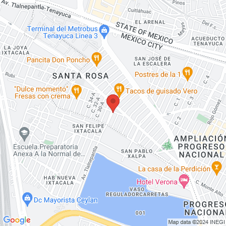 Consultorio dental Zdent map