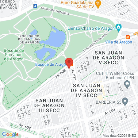 Peluquería Lago map