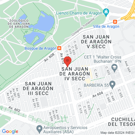 PH Lash Tools México map