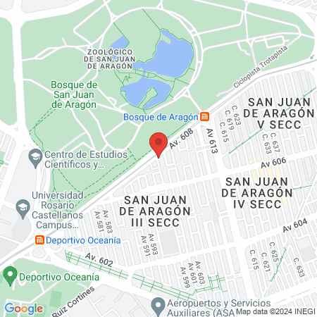 ISIIM Instituto de Salud Integral map