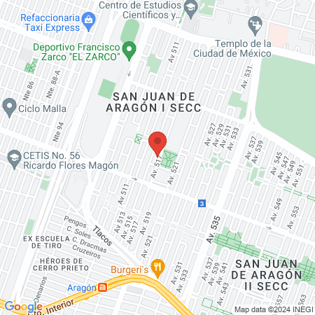 Consultorio Dental map