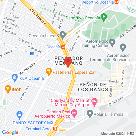 Radiantllyeve CDMX map
