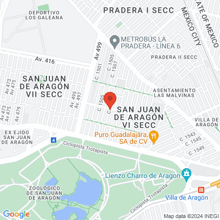 Consultorios Especialidades denticlin map