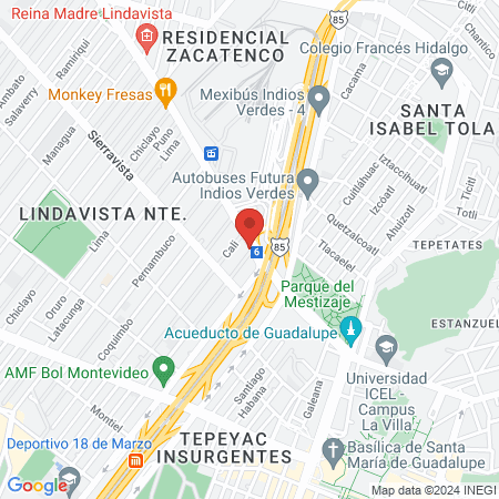 Cardiologo Dr. Othniel Cortes Molina map