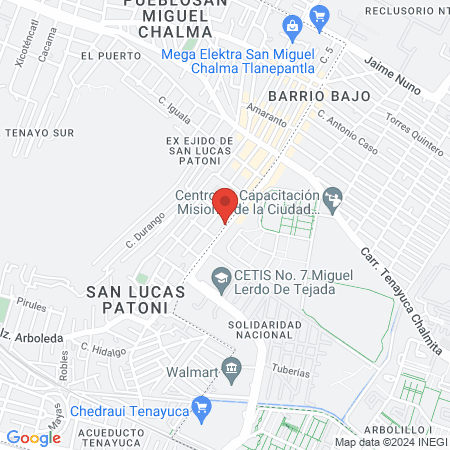 Lizzy Nails & Lashes map