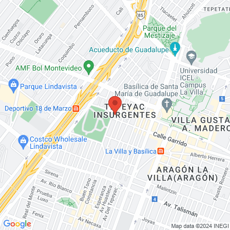 Nash Palacios BELLEZA LATINA map