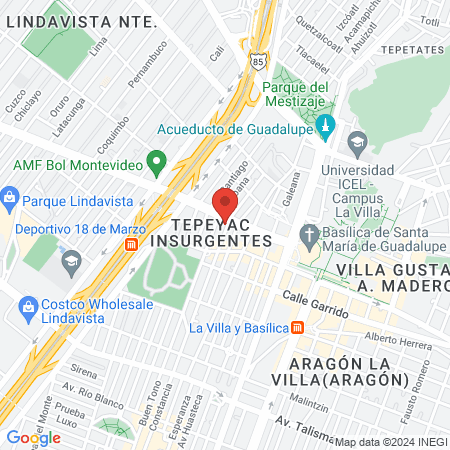 Salón de belleza Magi map